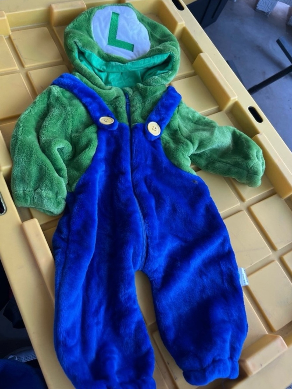 Baby Luigi Costume 0-6 months